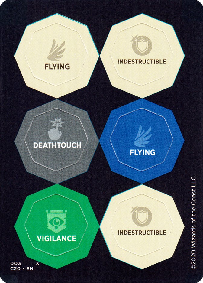 Ability Punchcard (003) [Commander 2020 Tokens] | Gear Gaming Bentonville
