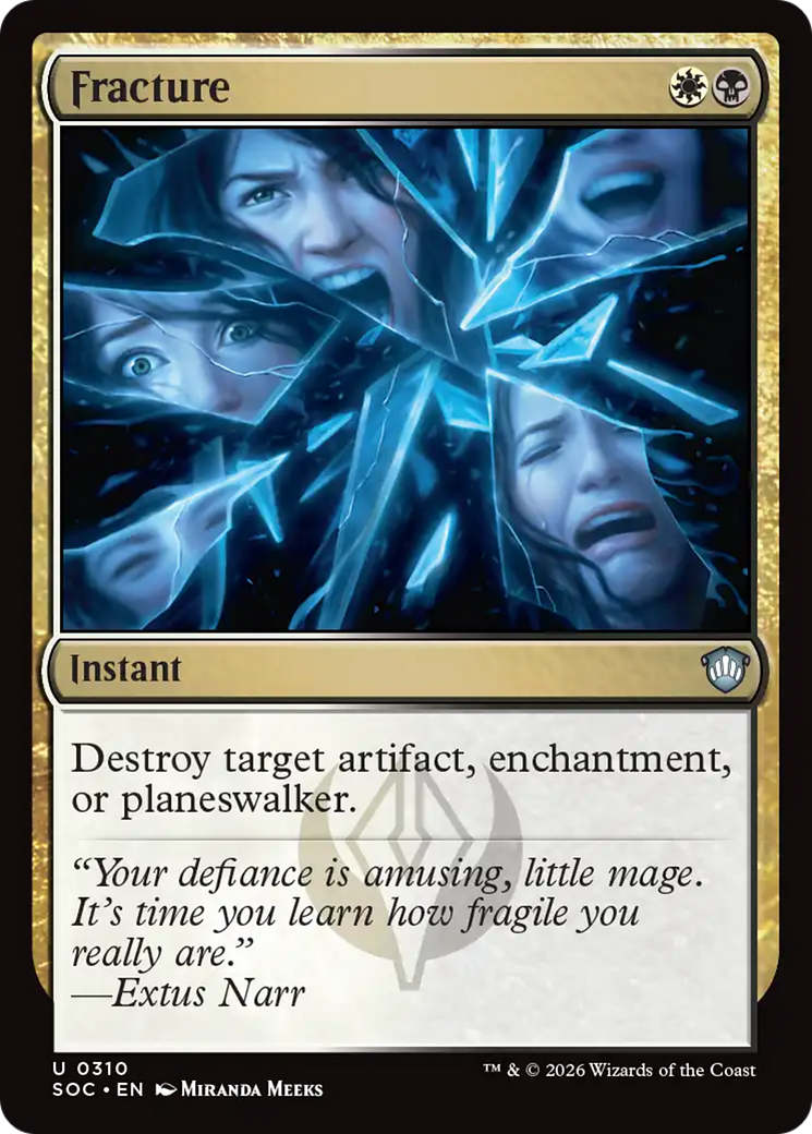 Fracture [Secrets of Strixhaven Commander] | Gear Gaming Bentonville