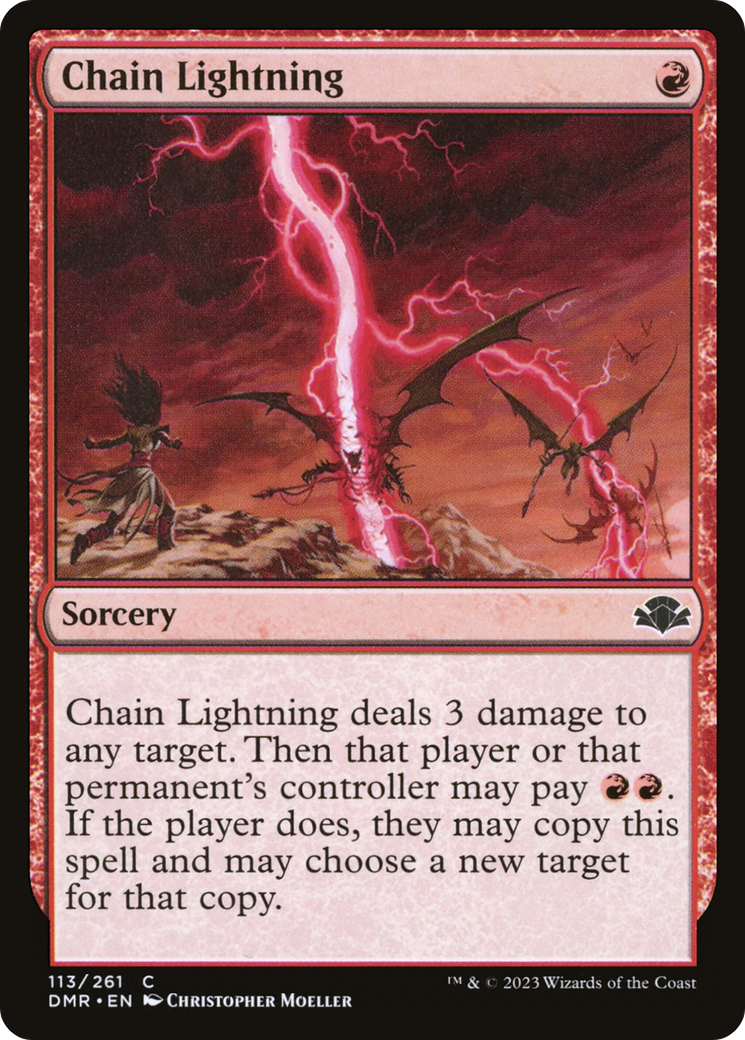 Chain Lightning [Dominaria Remastered] | Gear Gaming Bentonville