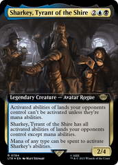 Sharkey, Tyrant of the Shire (Extended Art) (Surge Foil) [The Lord of the Rings: Tales of Middle-Earth] | Gear Gaming Bentonville