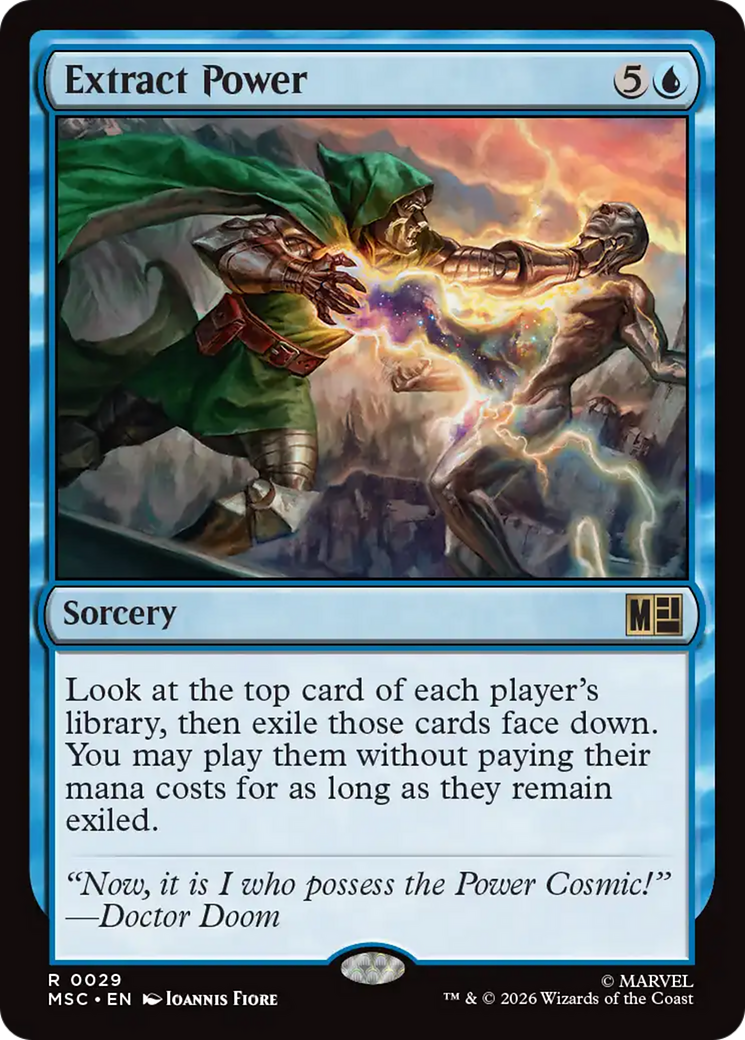Extract Power (Surge Foil) [Marvel Super Heroes Commander] | Gear Gaming Bentonville