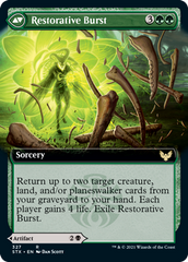 Pestilent Cauldron // Restorative Burst (Extended Art) [Strixhaven: School of Mages] | Gear Gaming Bentonville