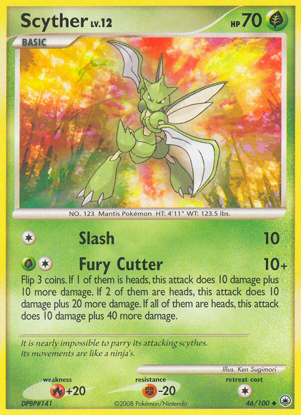 Scyther (46/100) [Diamond & Pearl: Majestic Dawn] | Gear Gaming Bentonville