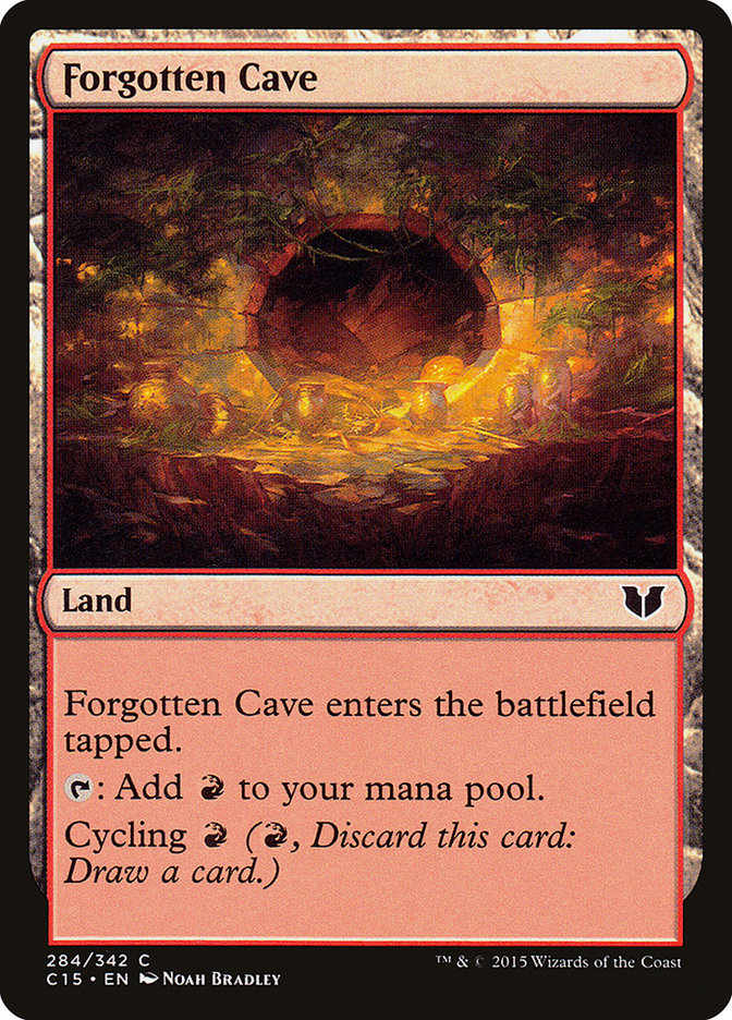 Forgotten Cave [Commander 2015] | Gear Gaming Bentonville
