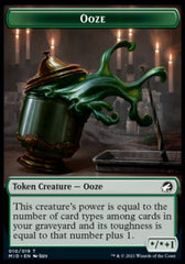 Clue // Ooze Double-Sided Token [Innistrad: Midnight Hunt Tokens] | Gear Gaming Bentonville