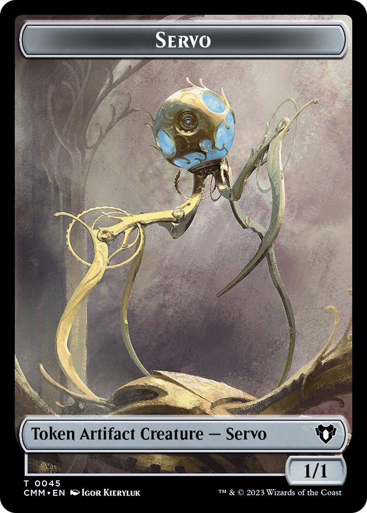 Servo Token [Commander Masters Tokens] | Gear Gaming Bentonville