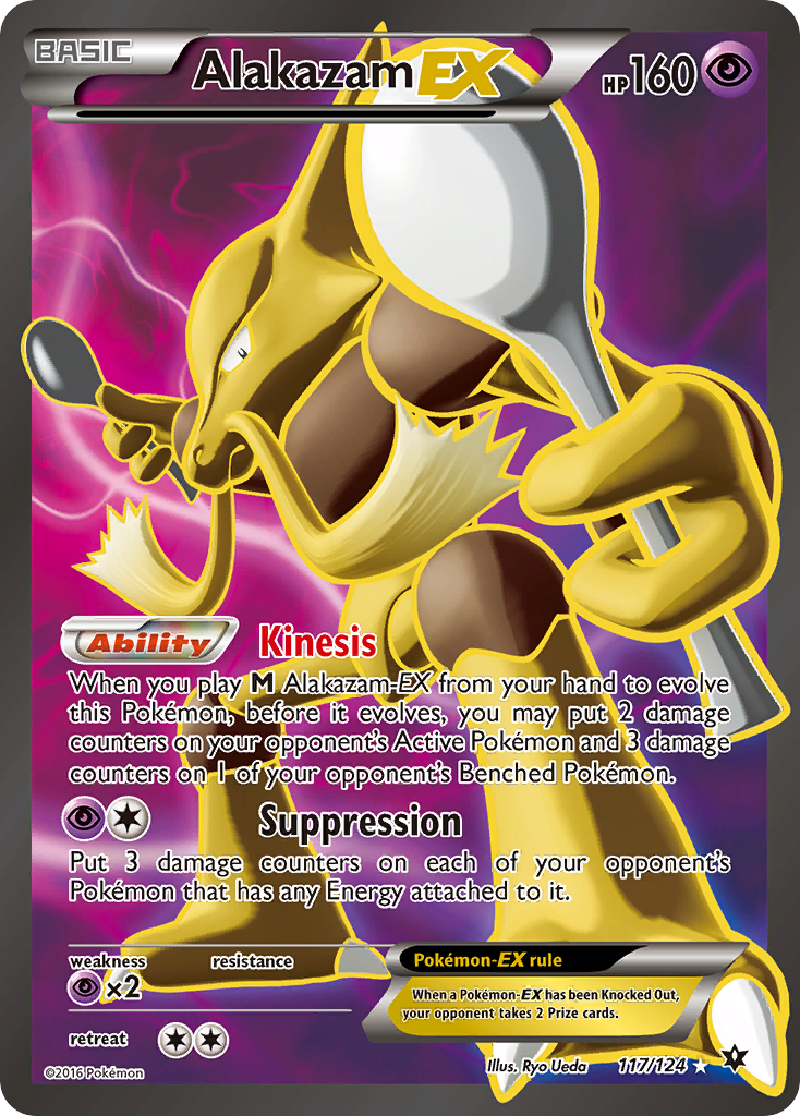 Alakazam EX (117/124) [XY: Fates Collide] | Gear Gaming Bentonville