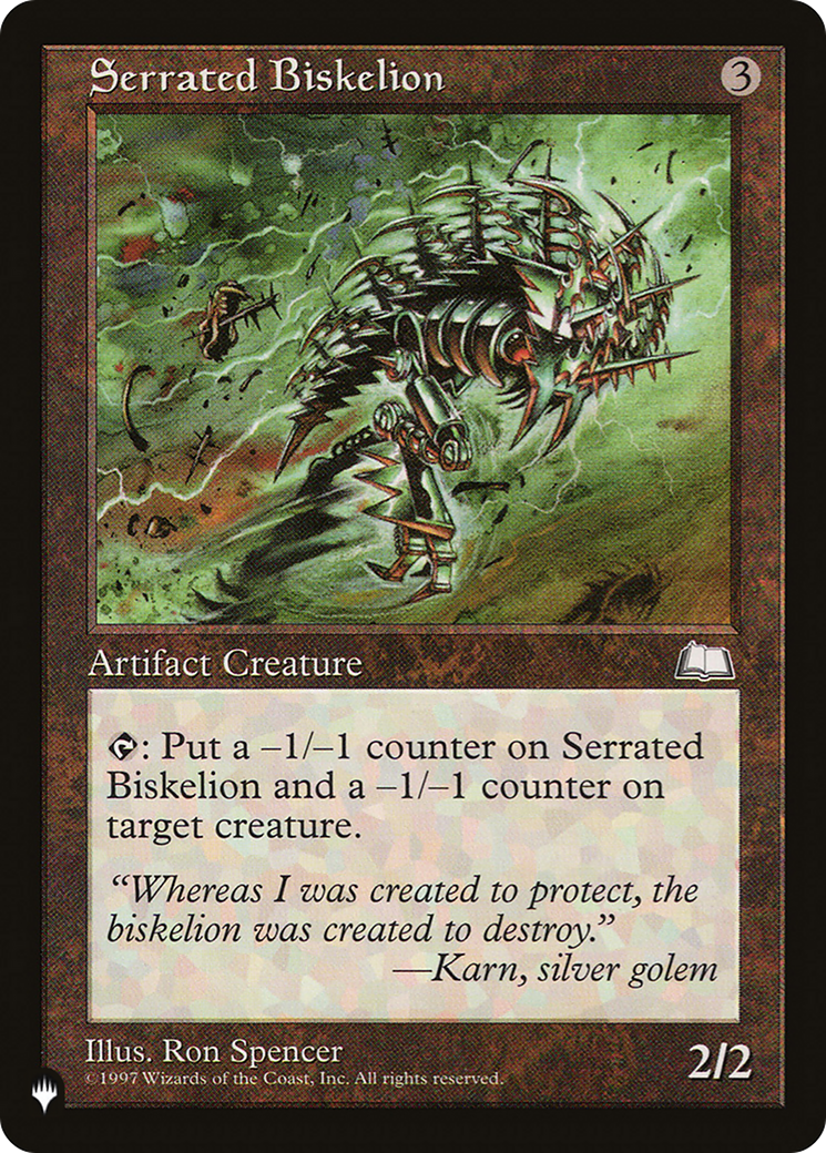 Serrated Biskelion [The List Reprints] | Gear Gaming Bentonville