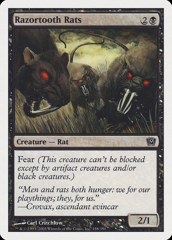 Razortooth Rats [Ninth Edition] | Gear Gaming Bentonville