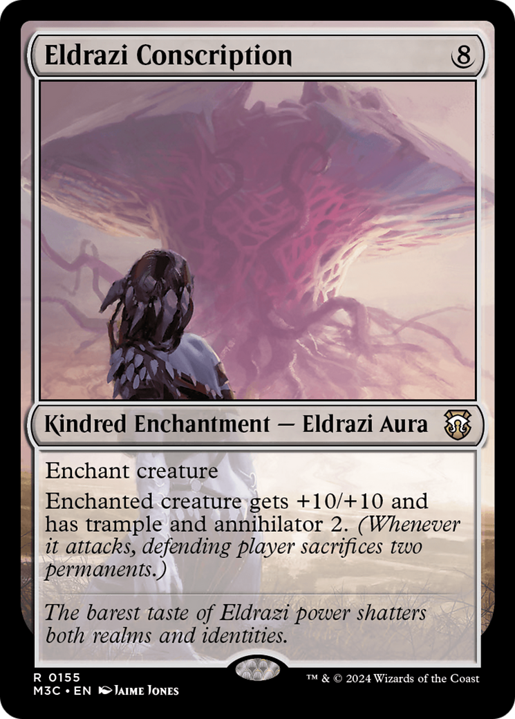 Eldrazi Conscription (Ripple Foil) [Modern Horizons 3 Commander] | Gear Gaming Bentonville