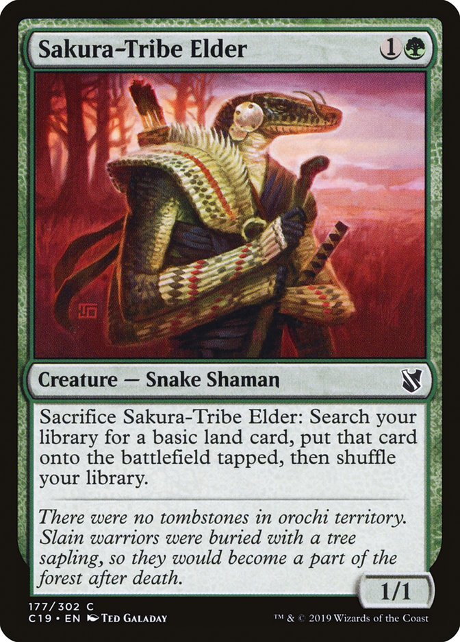 Sakura-Tribe Elder [Commander 2019] | Gear Gaming Bentonville