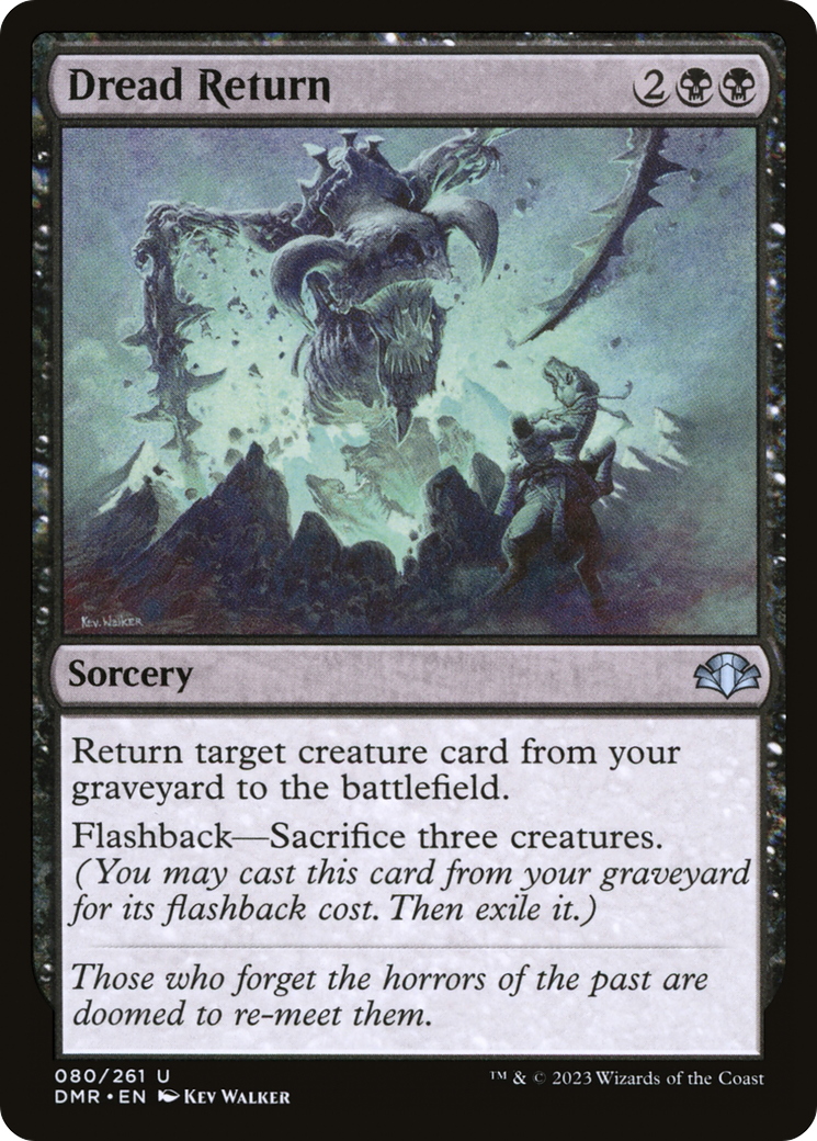 Dread Return [Dominaria Remastered] | Gear Gaming Bentonville