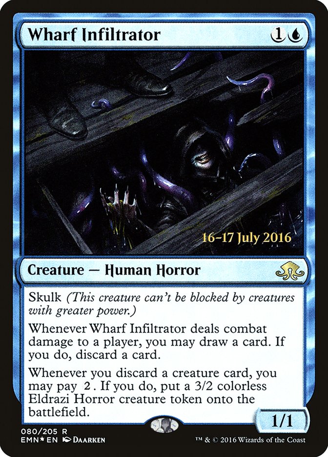 Wharf Infiltrator [Eldritch Moon Prerelease Promos] | Gear Gaming Bentonville