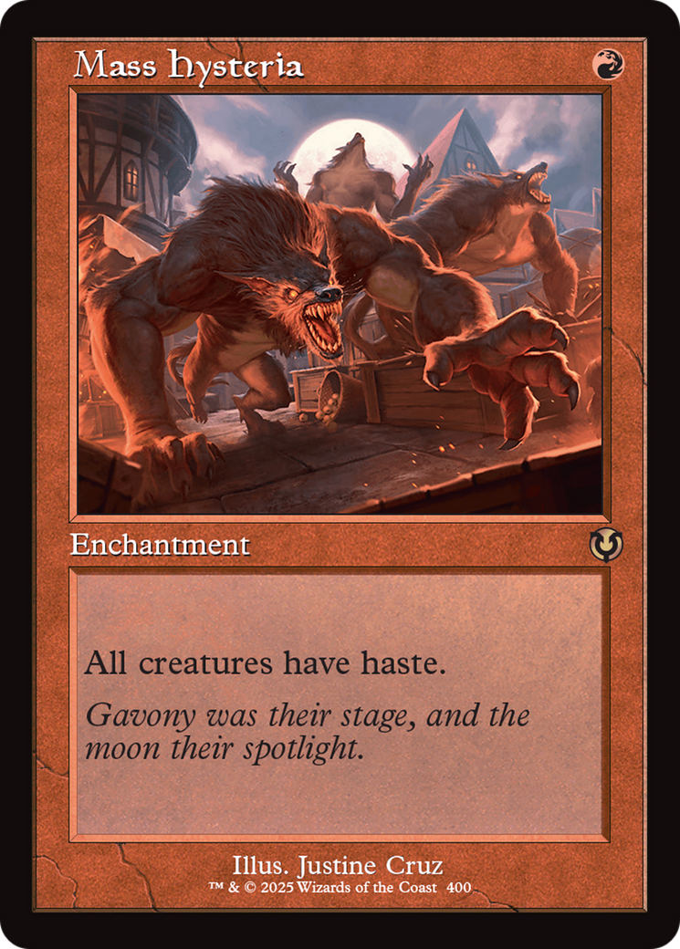 Mass Hysteria (Retro Frame) [Innistrad Remastered] | Gear Gaming Bentonville