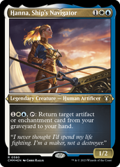 Hanna, Ship's Navigator (Foil Etched) [Commander Masters] | Gear Gaming Bentonville