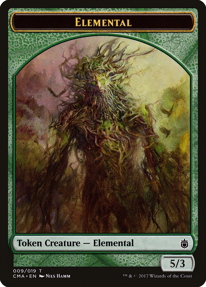 Elemental Token [Commander Anthology Tokens] | Gear Gaming Bentonville