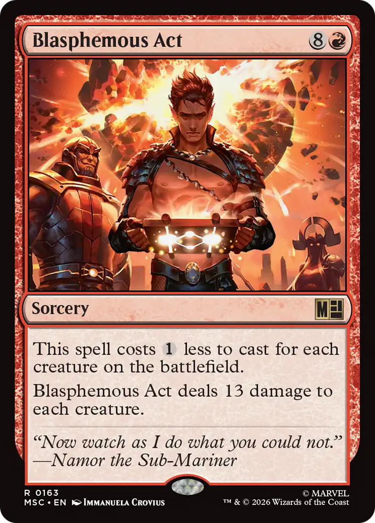 Blasphemous Act [Marvel Super Heroes Commander] | Gear Gaming Bentonville