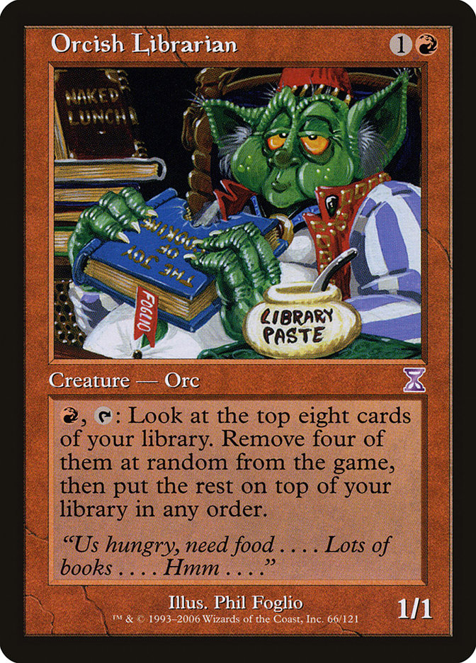 Orcish Librarian [Time Spiral Timeshifted] | Gear Gaming Bentonville