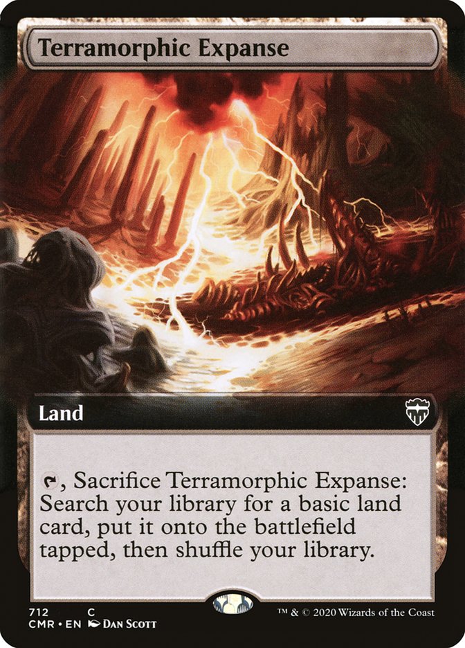 Terramorphic Expanse (Extended Art) [Commander Legends] | Gear Gaming Bentonville