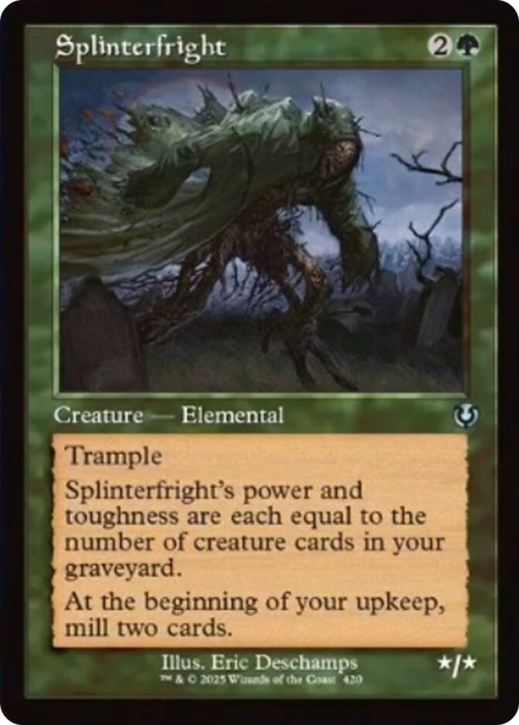 Splinterfright (Retro Frame) [Innistrad Remastered] | Gear Gaming Bentonville