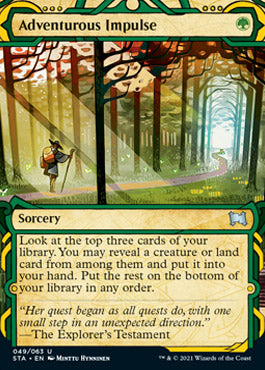 Adventurous Impulse [Strixhaven: School of Mages Mystical Archive] | Gear Gaming Bentonville