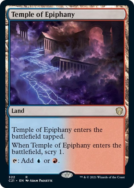 Temple of Epiphany [Commander 2021] | Gear Gaming Bentonville