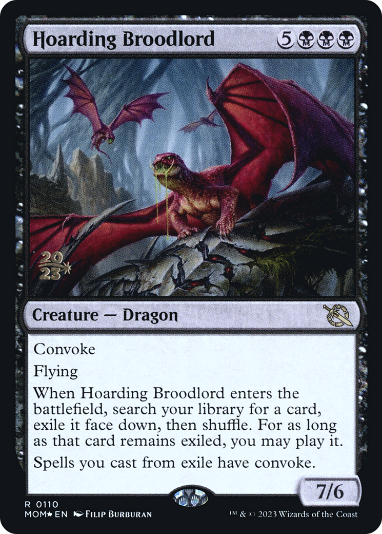 Hoarding Broodlord [March of the Machine Prerelease Promos] | Gear Gaming Bentonville