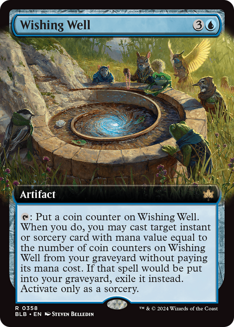 Wishing Well (Extended Art) [Bloomburrow] | Gear Gaming Bentonville