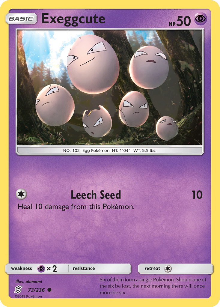 Exeggcute (73/236) [Sun & Moon: Unified Minds] | Gear Gaming Bentonville