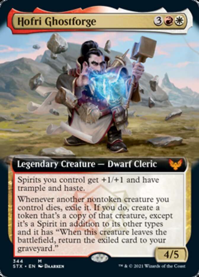 Hofri Ghostforge (Extended Art) [Strixhaven: School of Mages] | Gear Gaming Bentonville