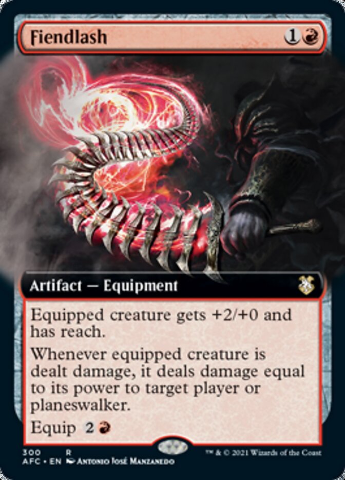 Fiendlash (Extended Art) [Dungeons & Dragons: Adventures in the Forgotten Realms Commander] | Gear Gaming Bentonville
