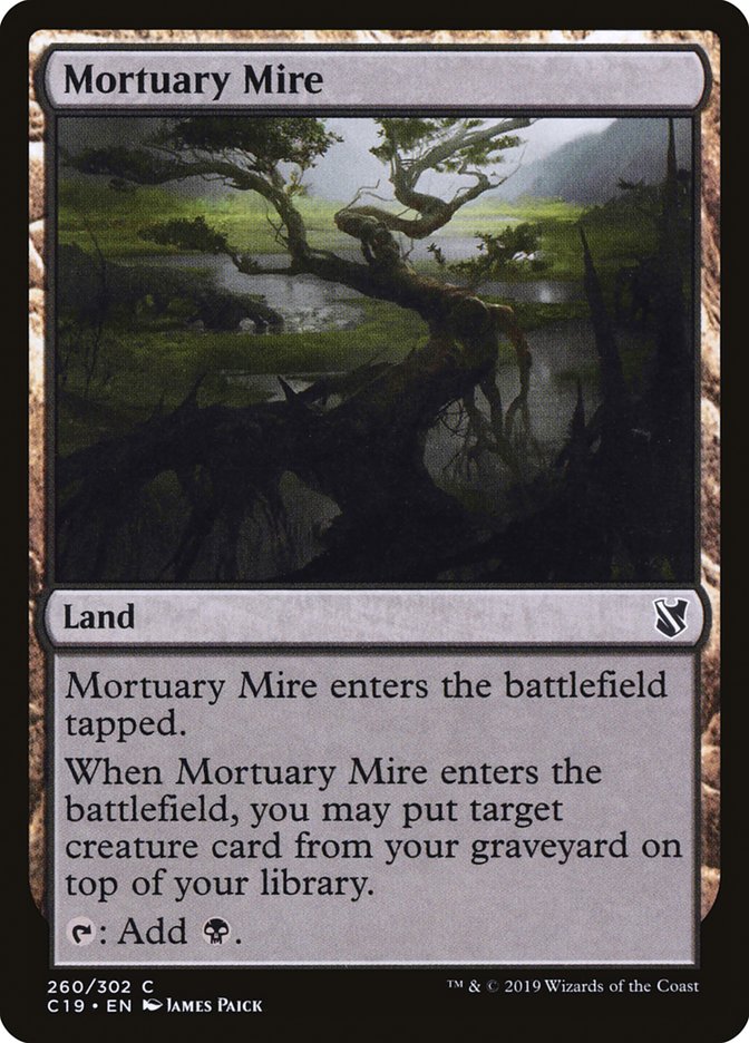 Mortuary Mire [Commander 2019] | Gear Gaming Bentonville