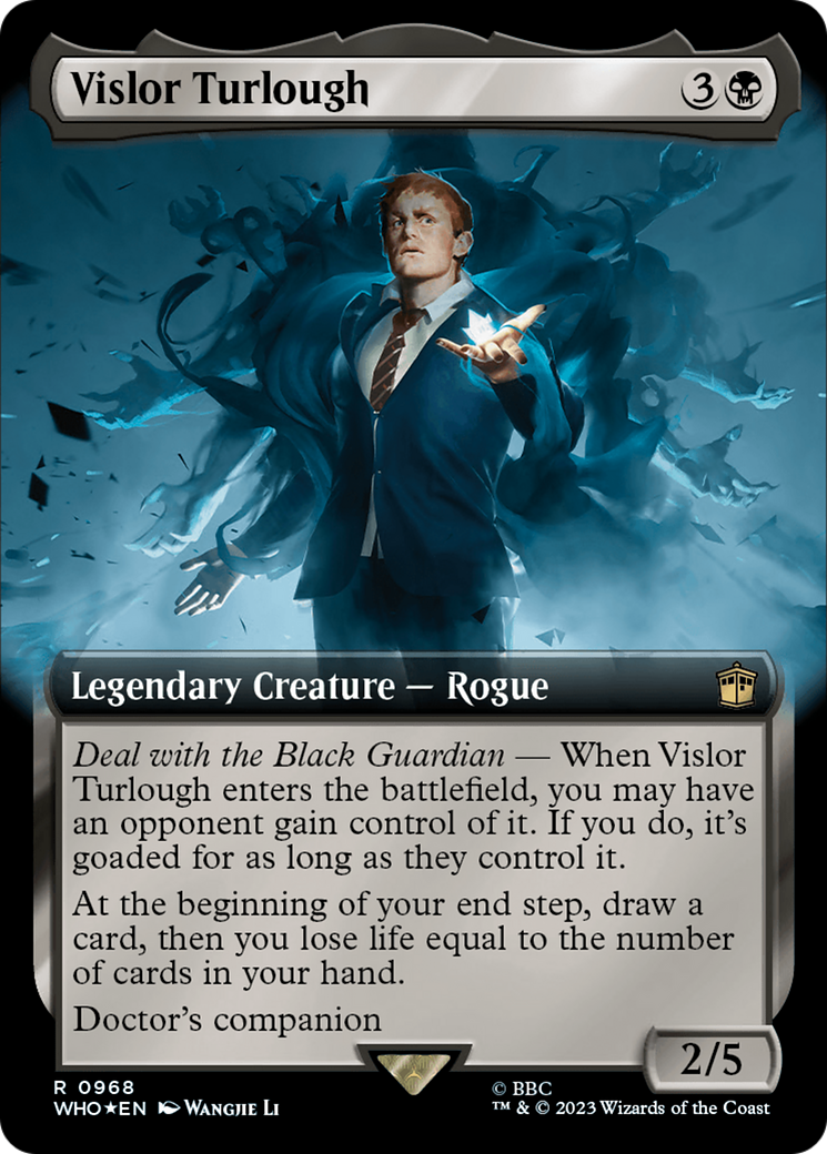 Vislor Turlough (Extended Art) (Surge Foil) [Doctor Who] | Gear Gaming Bentonville