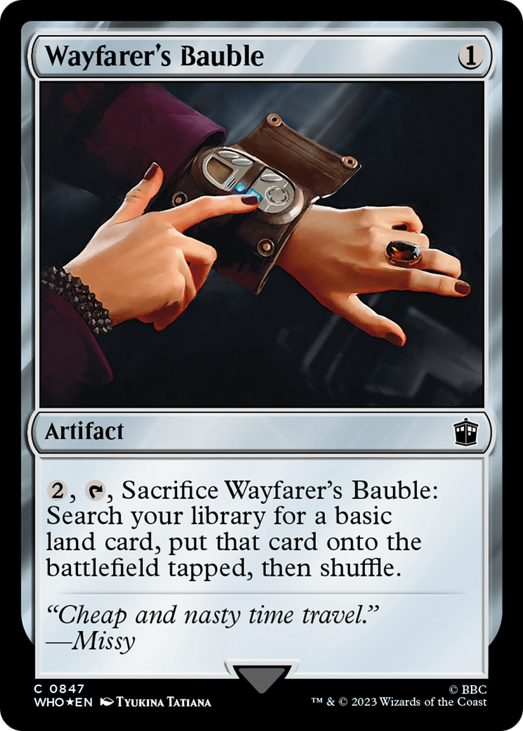 Wayfarer's Bauble (Surge Foil) [Doctor Who] | Gear Gaming Bentonville