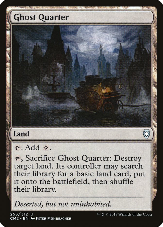 Ghost Quarter [Commander Anthology Volume II] | Gear Gaming Bentonville
