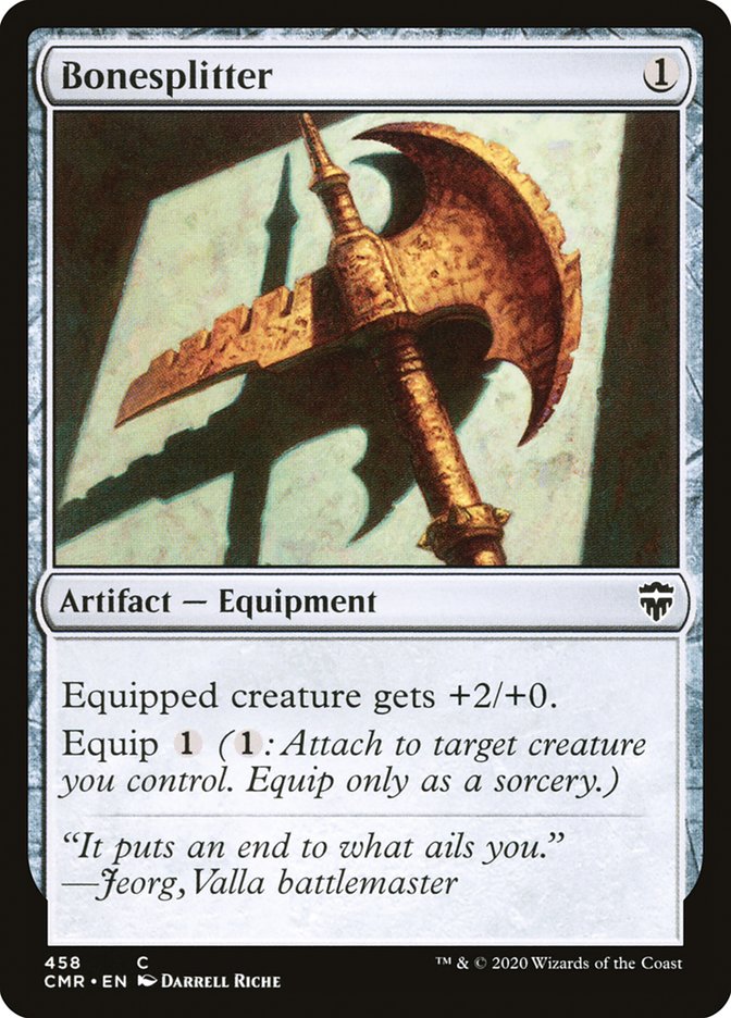 Bonesplitter [Commander Legends] | Gear Gaming Bentonville