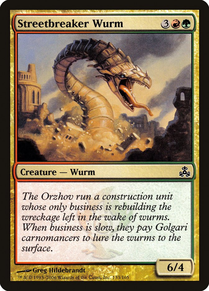 Streetbreaker Wurm [Guildpact] | Gear Gaming Bentonville