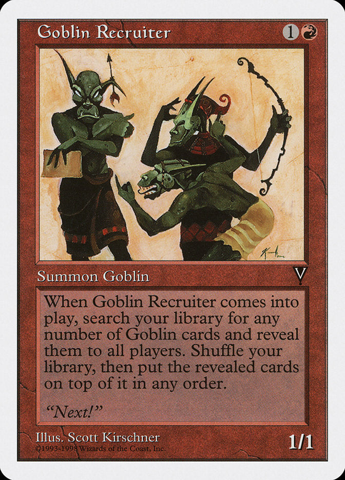 Goblin Recruiter [Anthologies] | Gear Gaming Bentonville
