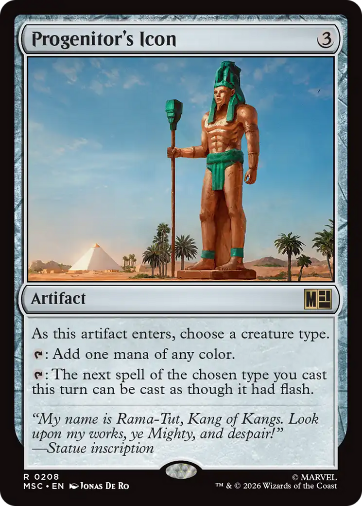 Progenitor's Icon [Marvel Super Heroes Commander] | Gear Gaming Bentonville