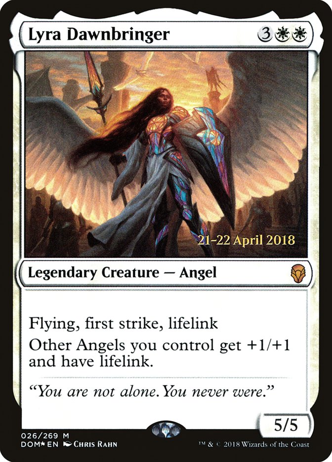 Lyra Dawnbringer [Dominaria Prerelease Promos] | Gear Gaming Bentonville