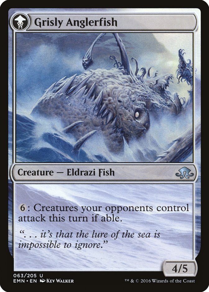 Grizzled Angler // Grisly Anglerfish [Eldritch Moon] | Gear Gaming Bentonville