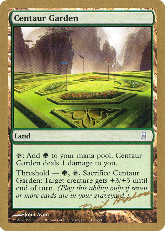 Centaur Garden (Dave Humpherys) [World Championship Decks 2003] | Gear Gaming Bentonville