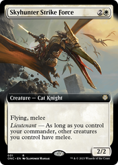 Skyhunter Strike Force (Extended Art) [Phyrexia: All Will Be One Commander] | Gear Gaming Bentonville