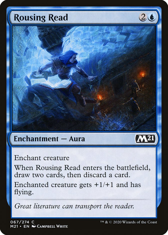 Rousing Read [Core Set 2021] | Gear Gaming Bentonville