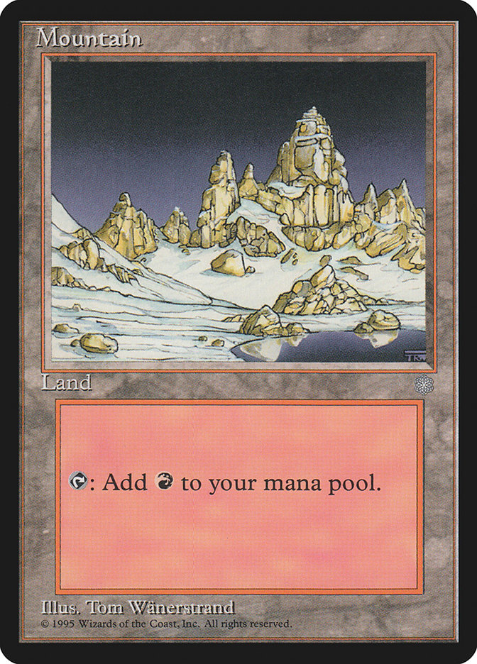 Mountain (No Trees / Signature on Right) [Ice Age] | Gear Gaming Bentonville