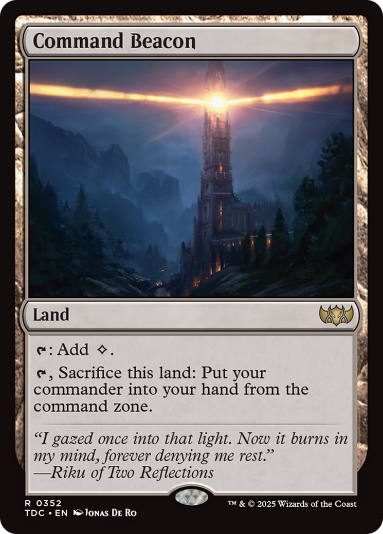 Command Beacon [Tarkir: Dragonstorm Commander] | Gear Gaming Bentonville