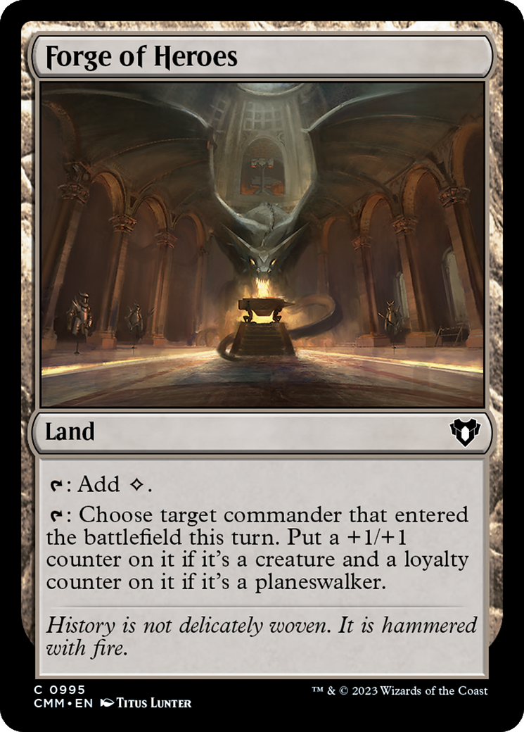 Forge of Heroes [Commander Masters] | Gear Gaming Bentonville