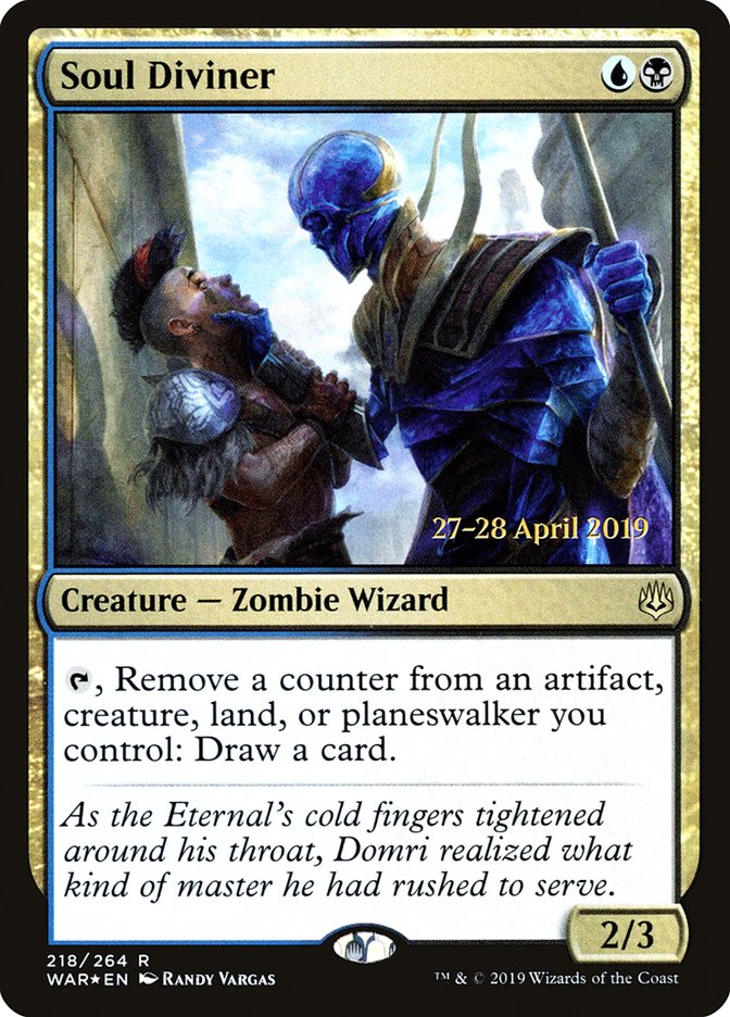 Soul Diviner [War of the Spark Prerelease Promos] | Gear Gaming Bentonville
