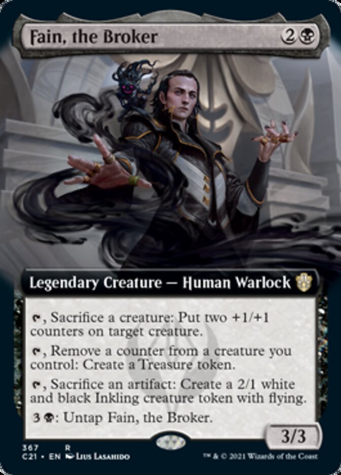 Fain, the Broker (Extended Art) [Commander 2021] | Gear Gaming Bentonville