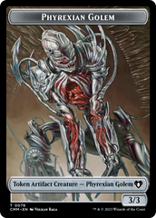 Phyrexian Golem // Ox Double-Sided Token [Commander Masters Tokens] | Gear Gaming Bentonville